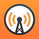 Logo for the Overcast podcast app